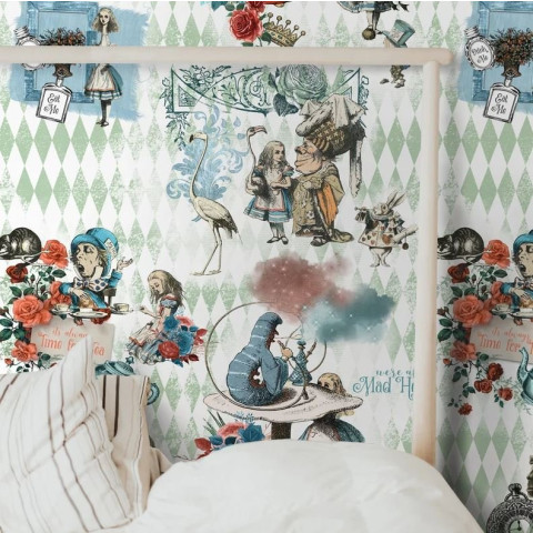 Papier peint Alice au Pays des Merveilles - ALICE++