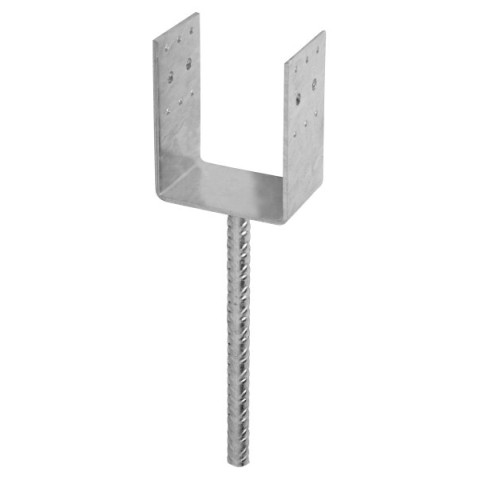 Pied de poteau à ancrer U2 - 141 - PAU141