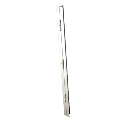 Barre de pivotement h2200 marron droite 3 paum 140mm butee bille corniere 25x35
