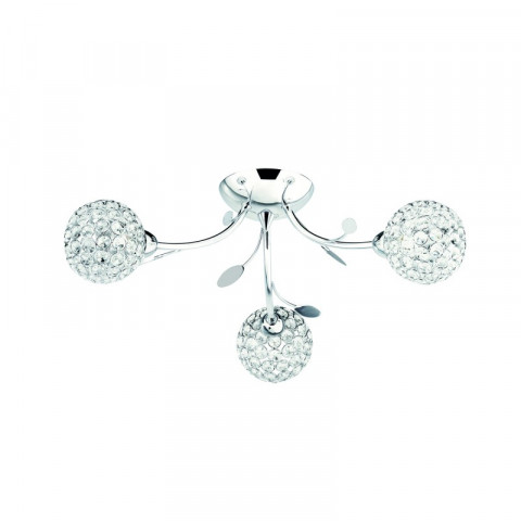 Plafonnier 3 ampoules bellis ii - Coloris au choix