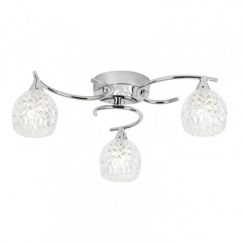 Plafonnier boyer, 3 ampoules - Coloris au choix
