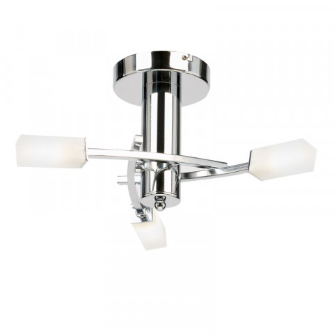 Plafonnier havana 3 ampoules - Coloris au choix