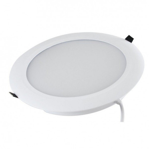 Plafonnier led 18 watt (eq. 150 watt) - diam 220mm - couleur - blanc neutre 4000°k