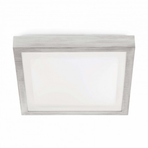 Plafonnier salle de bains gris tola 3 ampoules