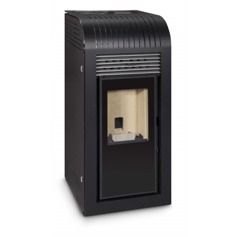 Ferlux poêle à granulés aroa 10kw noir sublime