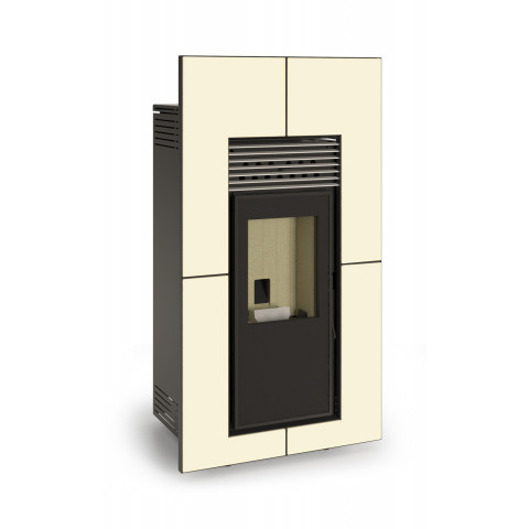 Ferlux poêle à granulés encastrable luna 10kw - Couleur au choix