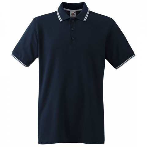 Polo col liseré fruit of the loom tipped - Coloris et taille au choix