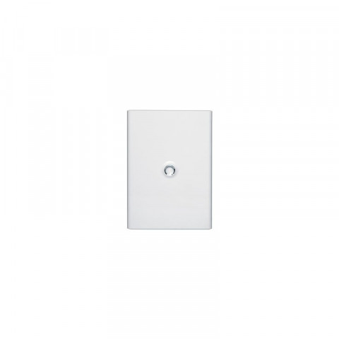 Porte drivia blanche ip40 ik07 pour coffret réference 401223  ral9003