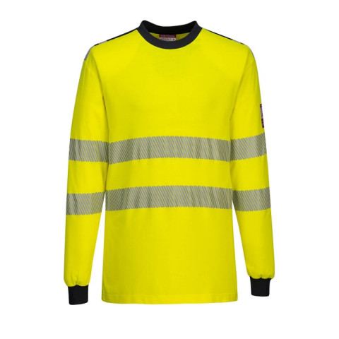 Tee-shirt haute visibilité anti-feu manches longues wx3 - couleur et taille au choix