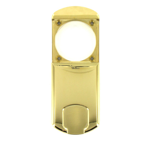 Protection magnétique disec pour cylindre rond - diamètre 50mm max. - laiton brillant mg351minifol