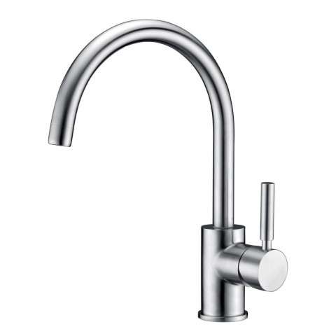 Robinet mitigeur evier/vasque surélevé - inox brossé - allure