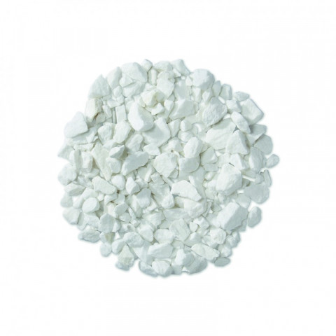 Gravier blanc concassé marbre 8/20 mm - sac 25 kg