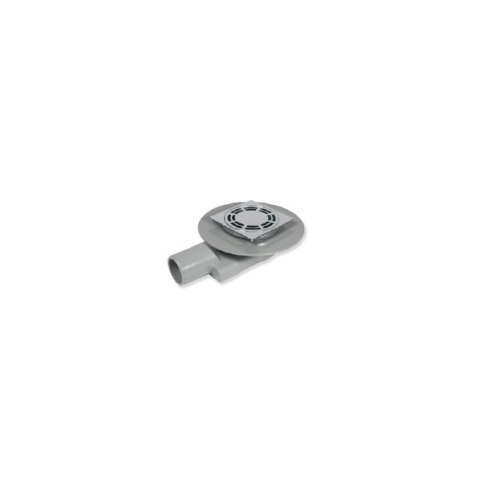 Siphon de sol PVC solusec extra plat avec platine grille 100x100 - dimensions aux choix