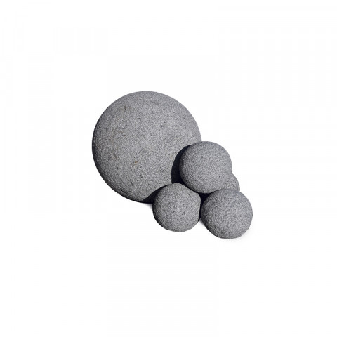 Sphère granit gris foncé stavanger ø50cm