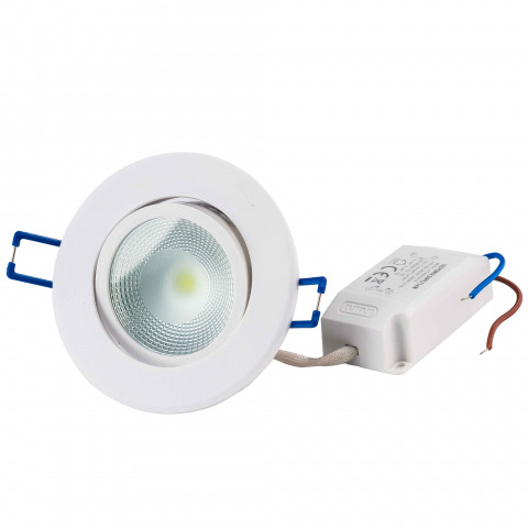 Spot led encastrable 5w blanc/froid