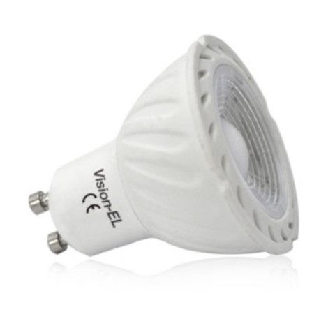 Spot led GU10 COB - 5 watt - Couleur eclairage - Vert