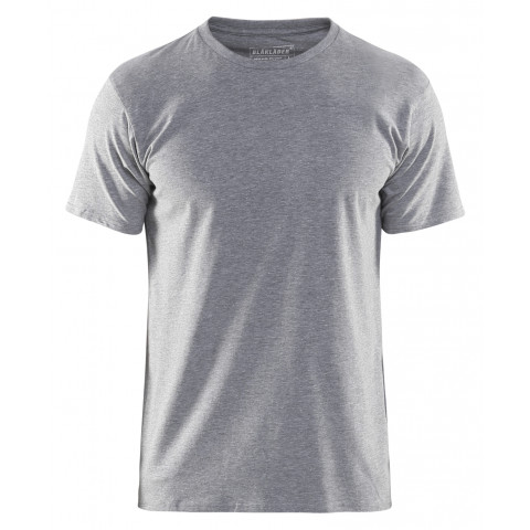 T-shirt stretch gris chine  35331059