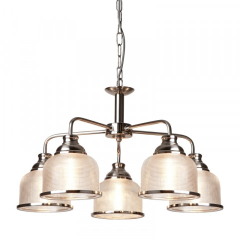 Suspension bistrot ii, 5 ampoules - Coloris au choix