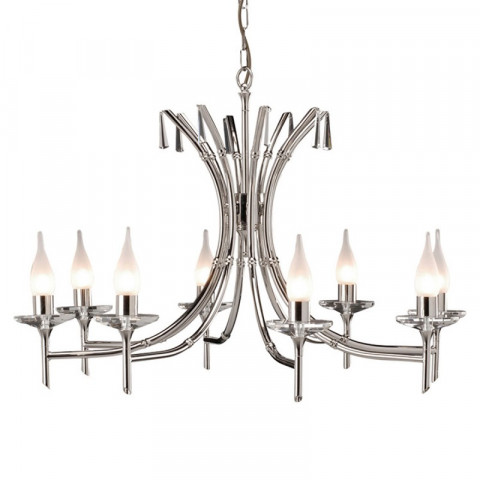 Suspension brightwell, nickel poli et verre, 8 ampoules