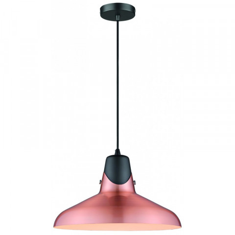 Suspension cuivre arsenal 1 lumières