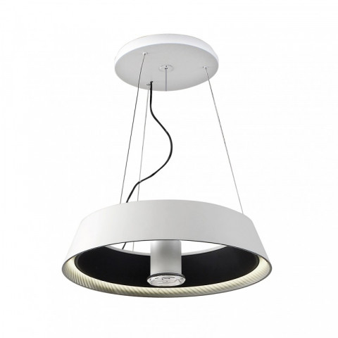 Suspension ringofire, polyuréthane, noir, 60 cm