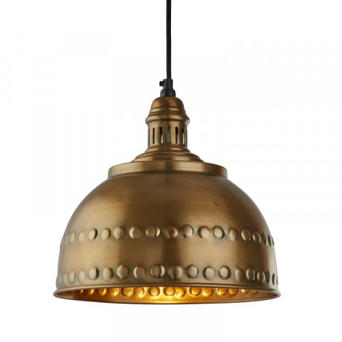 Suspension vintage, laiton antique