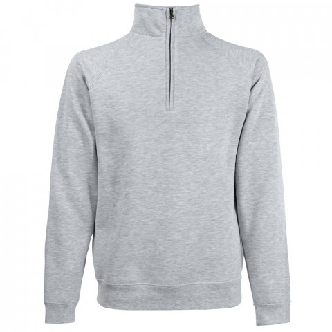 Sweat-shirt col zippé fruit of the loom classic - Coloris et taille au choix