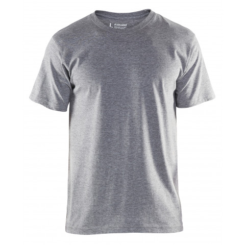 T-shirts pack de 5 gris  33251043