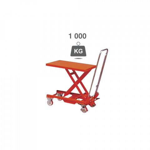 Table élévatrice manuelle - 1000 kg