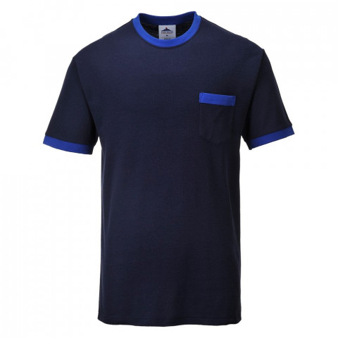 Tee shirt de travail portwest contrast texo - Taille et coloris au choix