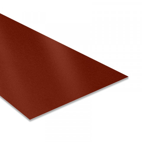 Tôle plane acier 0.50mm  - Coloris et dimensions au choix
