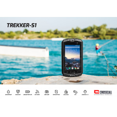 Pack PRO Smartphone CROSSCALL TREKKER-S1 Accessoires Inclus