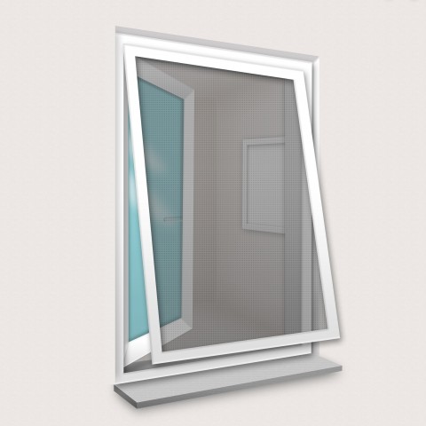 Cadre moustiquaire pour fenêtre - Couleur et dimensions au choix