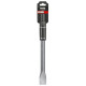 Burin plat KWB à tige hexagonale pour marteau-piqueur - 40 x 410 mm - 1 pièce - EINHELL - 49191045 