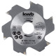 Lame pour fraiseuse à lamelle 100x22x3,8 mm 6 dents KWB - EINHELL - 49758941 