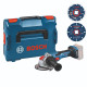 Kit d'électricien meuleuse d'angle sans fil Bosch GWX 18V-15 C BITURBO avec disques à tronçonner X-LOCK - BOSCH - 061599765T 
