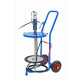 Ensemble mobile graisse 60/1 ALGI pour tonnelet 50 Kg chariot 2 roues - 07705501 