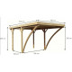Carport pour voiture autoclave milano uno 