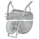 Brouette 80L, extra renforcée roue increvable, capacité 80 l 