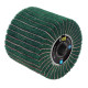 Brosse fibre synthétique G240 et lamelles G120 FAR TOOLS Ø 120 mm L 100 mm - 110863 