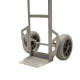 Diable acier charge 200 kg M-NST-150 avec roues increvable 