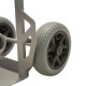 Diable acier charge 200 kg M-NST-150 avec roues increvable 