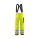 Pantalon de pluie à bretelles haute visibilité Niveau 3 13062005 - Couleur et taille au choix 