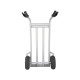 Diable acier charge 350kg M-NST-200 FMD avec roues pneumatique 
