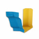 Angle 135° intérieur pour gouttière aluminium dév.300 coloris au choix Bleu-Azur