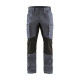 Pantalon maintenance polycoton stretch 14591845 - Couleur et taille au choix Gris Clair-Noir