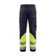 Pantalon multinormes inhérent Marine/Jaune-Fluo 14881512 - Taille au hoix 