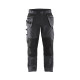 Pantalon maintenance +stretch avec poches flottantes 14961330 - Taille au choix Gris moyen-Noir