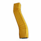 Dévoiement latéral gauche de 50 à 600 mm pour gouttière aluminium corniche 60 x 80 mm coloris au choix Jaune-Colza