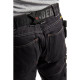 Pantalon X1500 polycoton Noir 15001380 - Taille au choix 